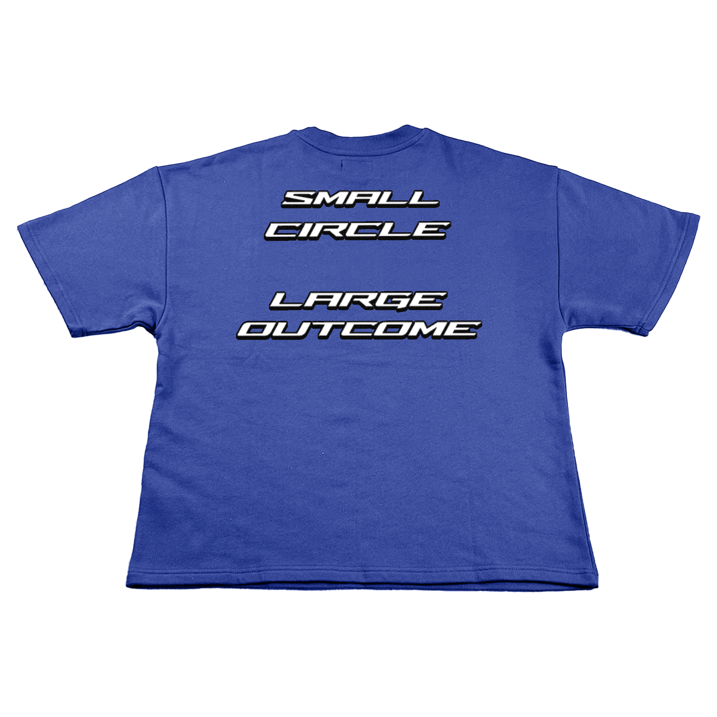 SCOPED-IN TEE (Royal Blue)